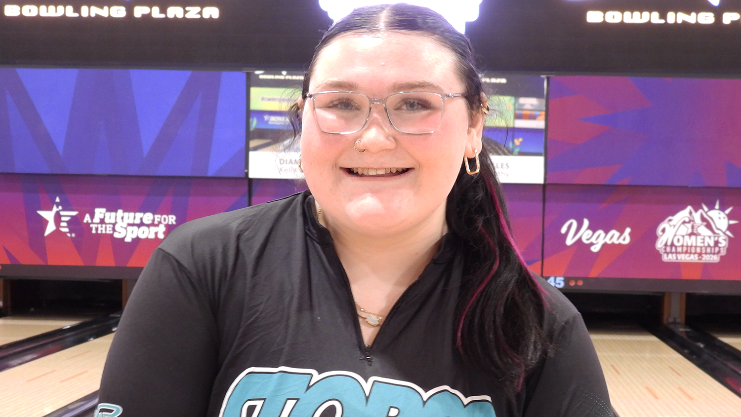 Megan Emerson at the 2026 USBC Women's Championships